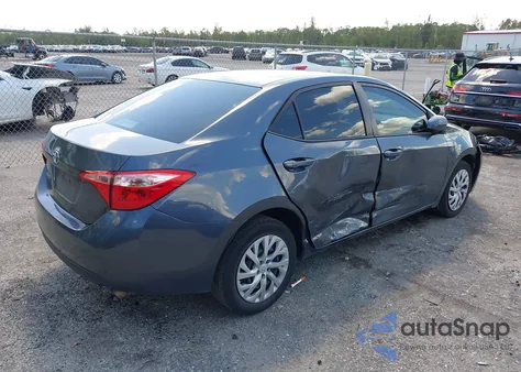 2017 Toyota Corolla Le из США, поврежденный, VIN 5YFBURHEXHP709540